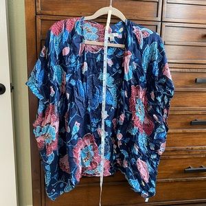 Floral lightweight wrap